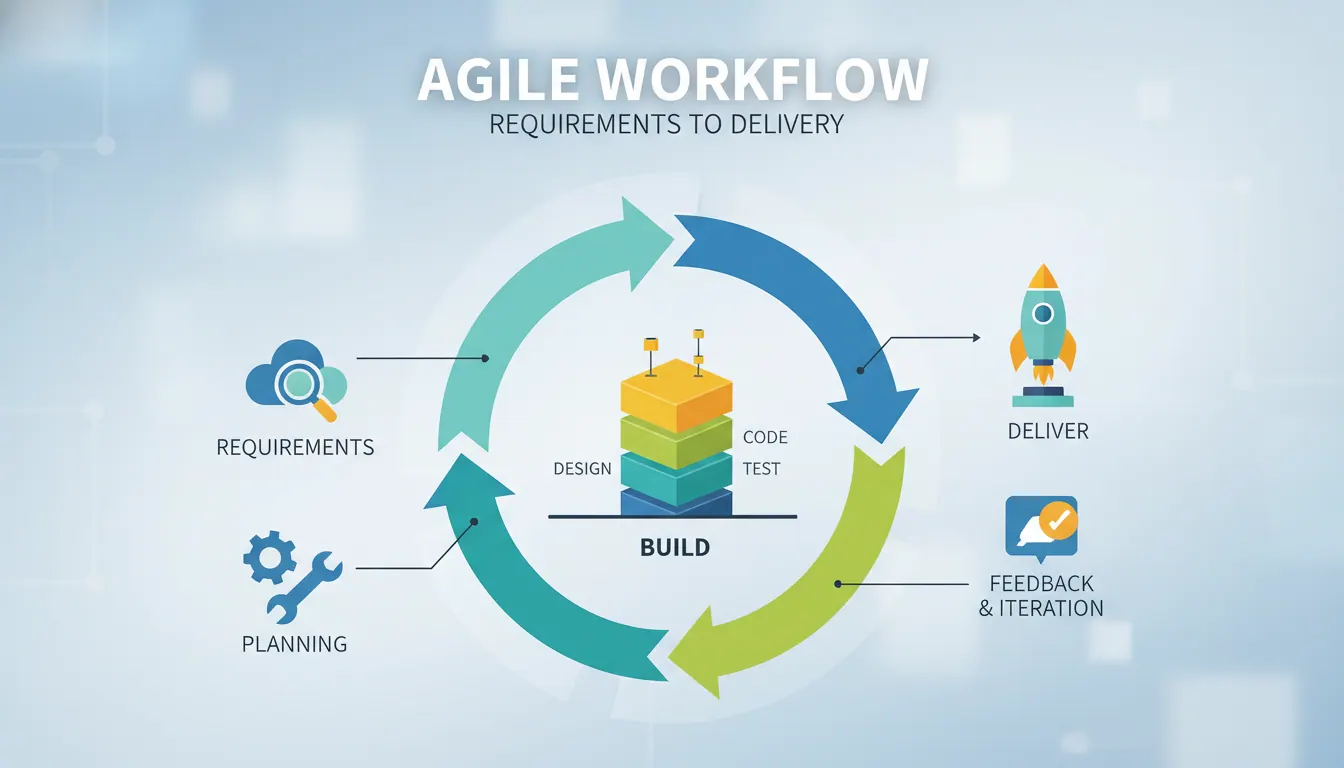 Agile开发流程流程怎么设计?从需求到交付的关键步骤