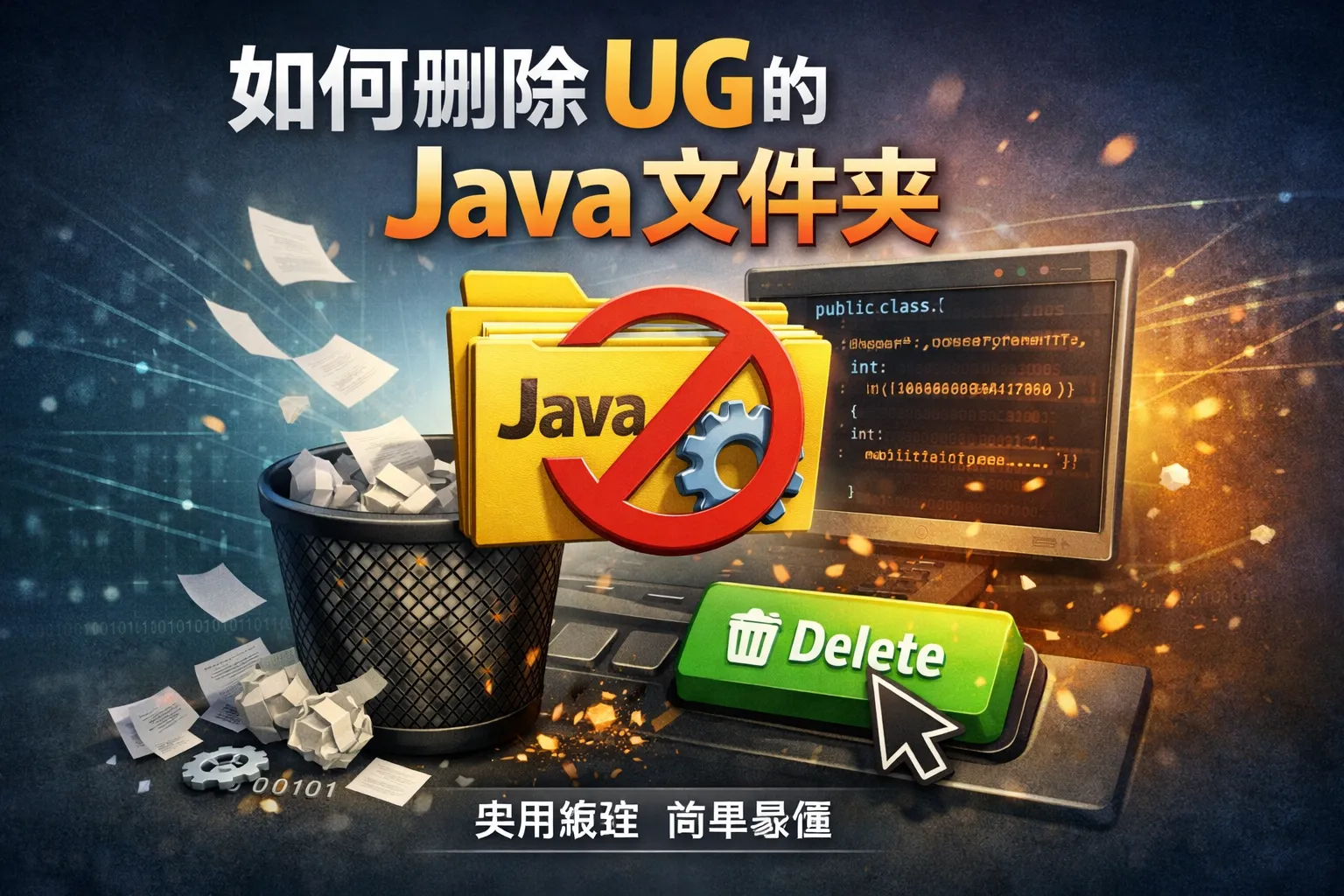 如何删除ug的java文件夹