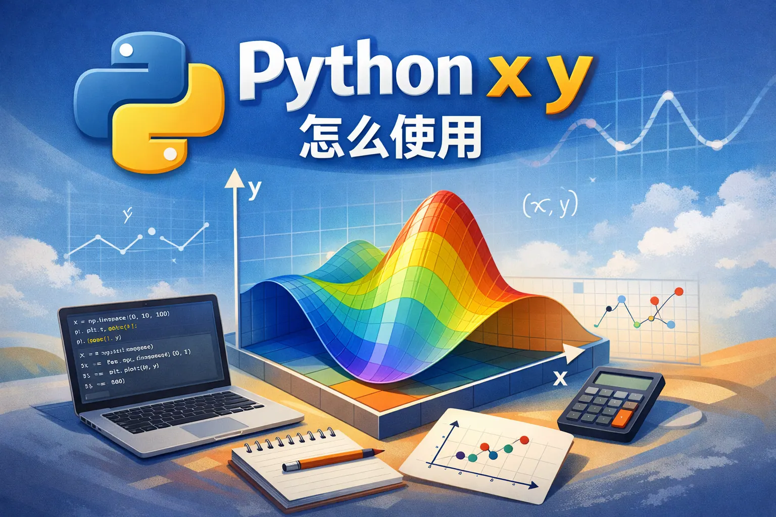 python x y 怎么使用