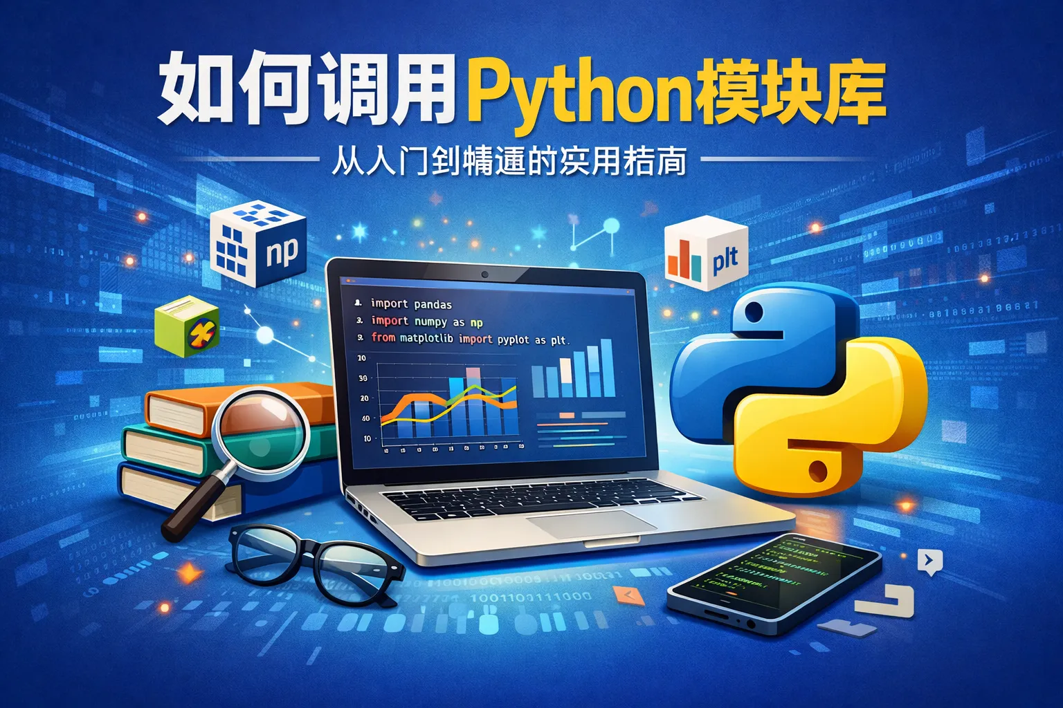 如何调用python模块库