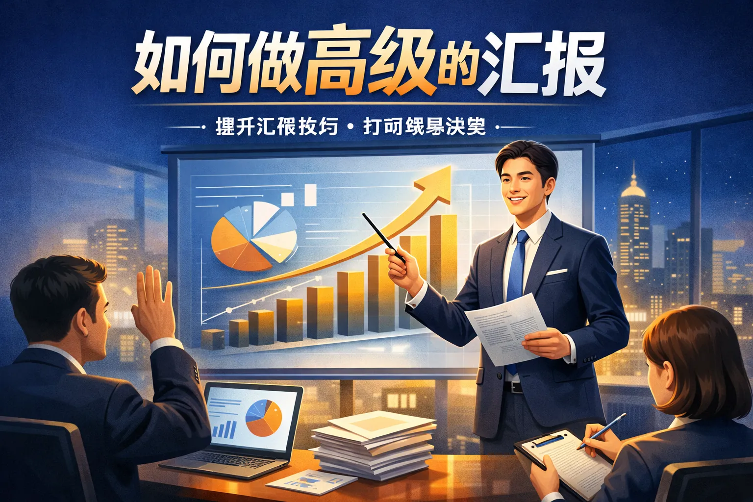 如何做高级的汇报