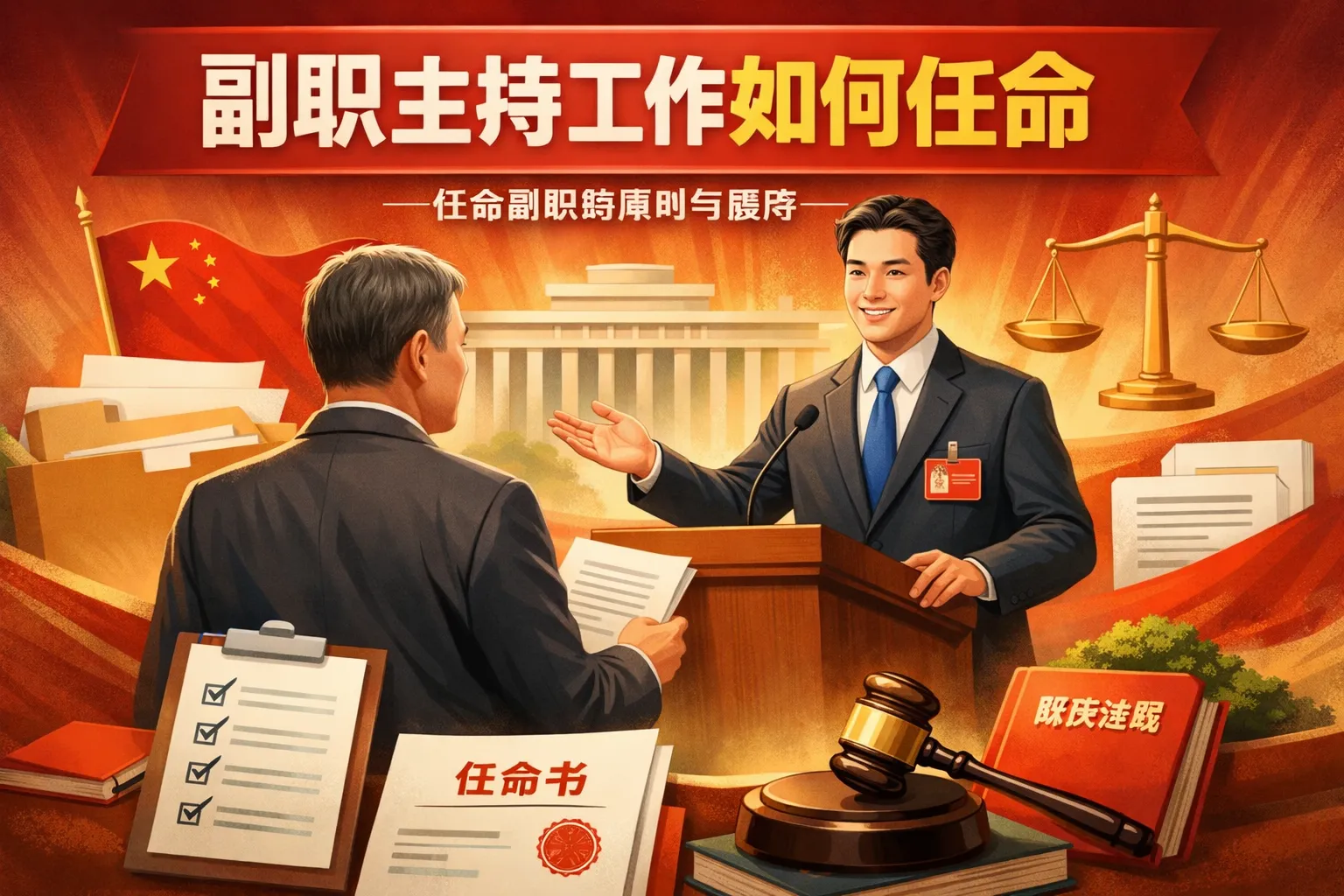 副职主持工作如何任命