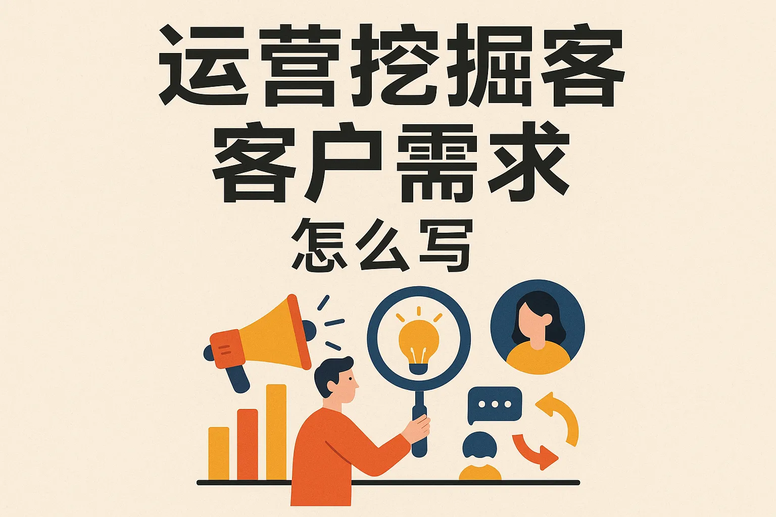 运营挖掘客户需求怎么写