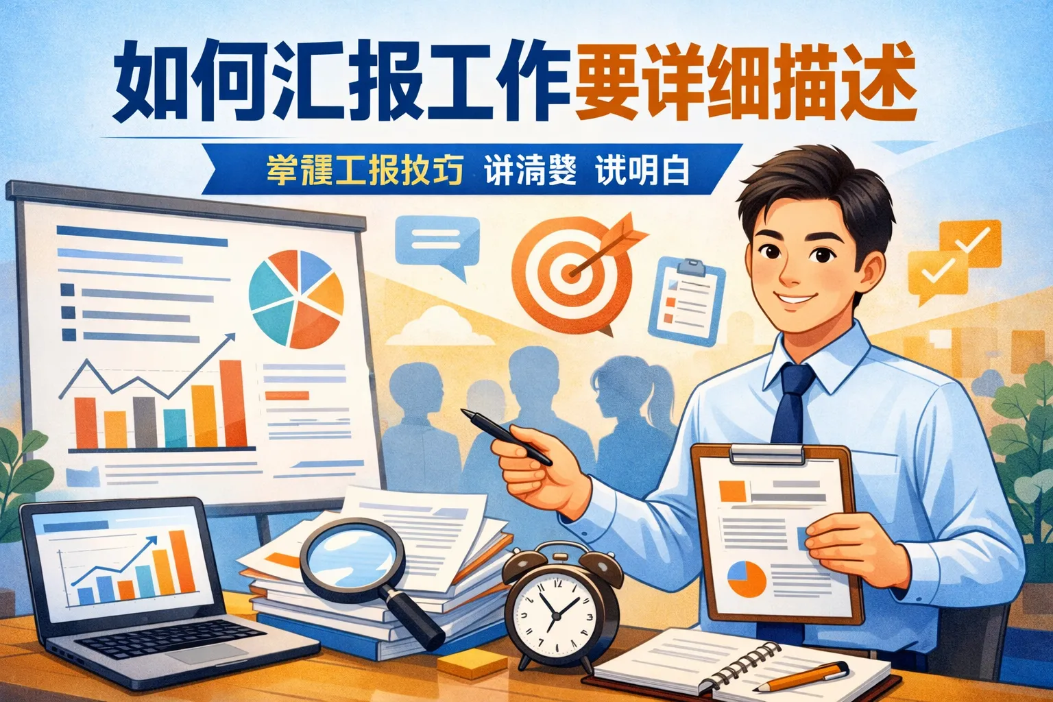 如何汇报工作要详细描述