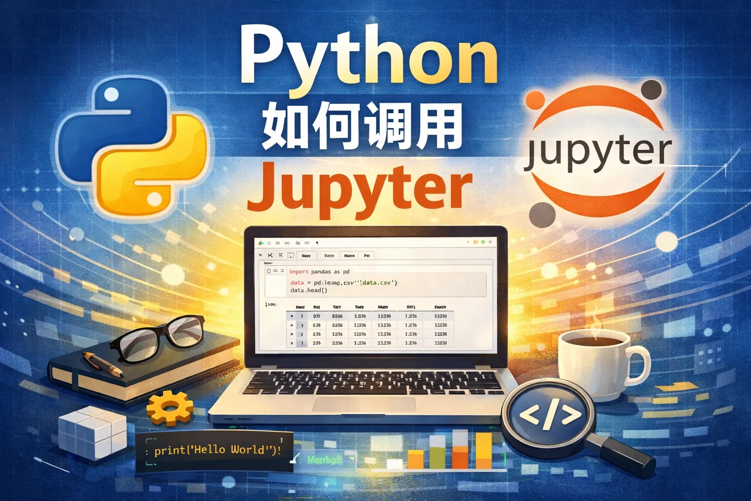 python如何调用jupyter