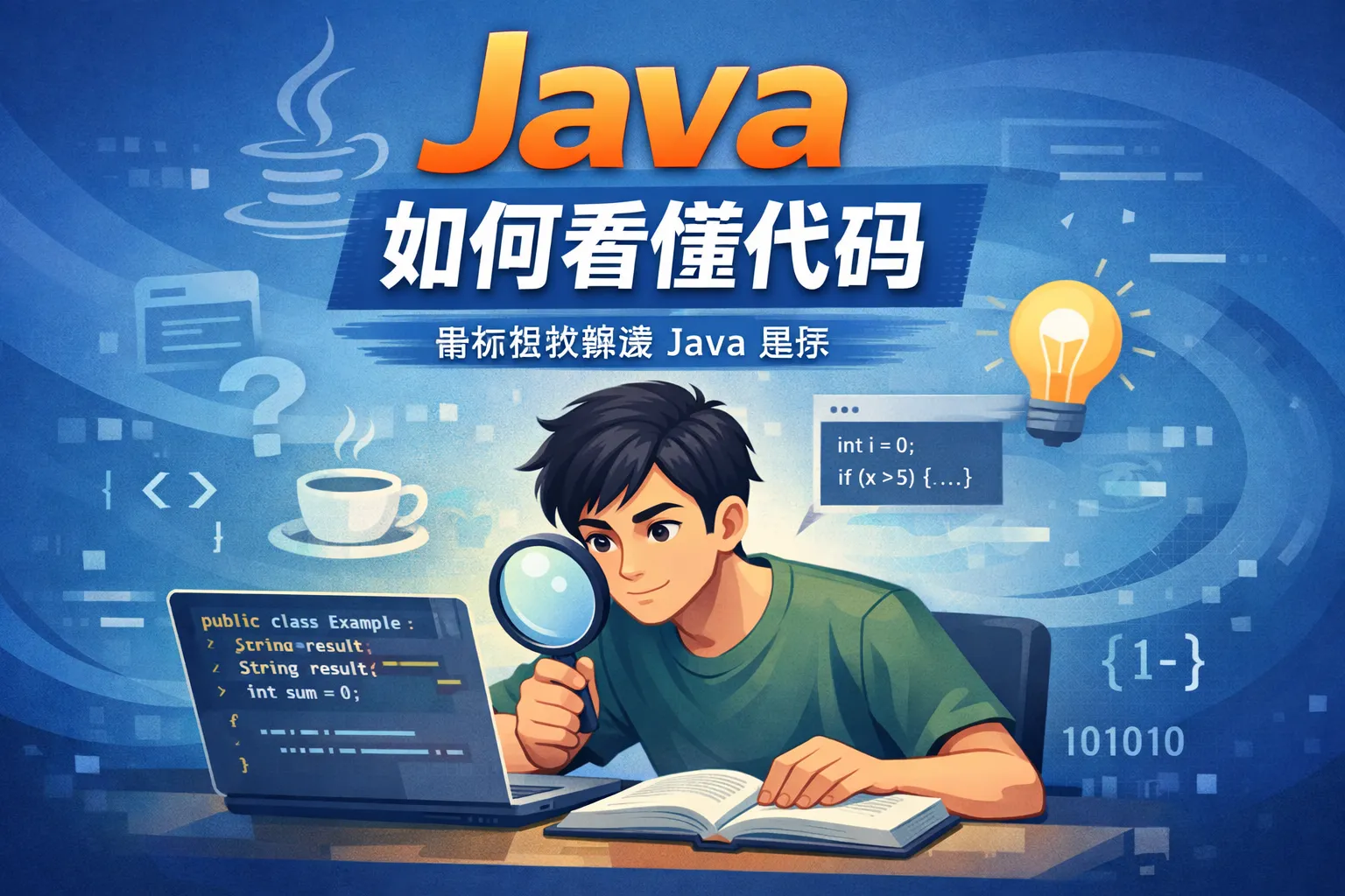 java如何看懂代码