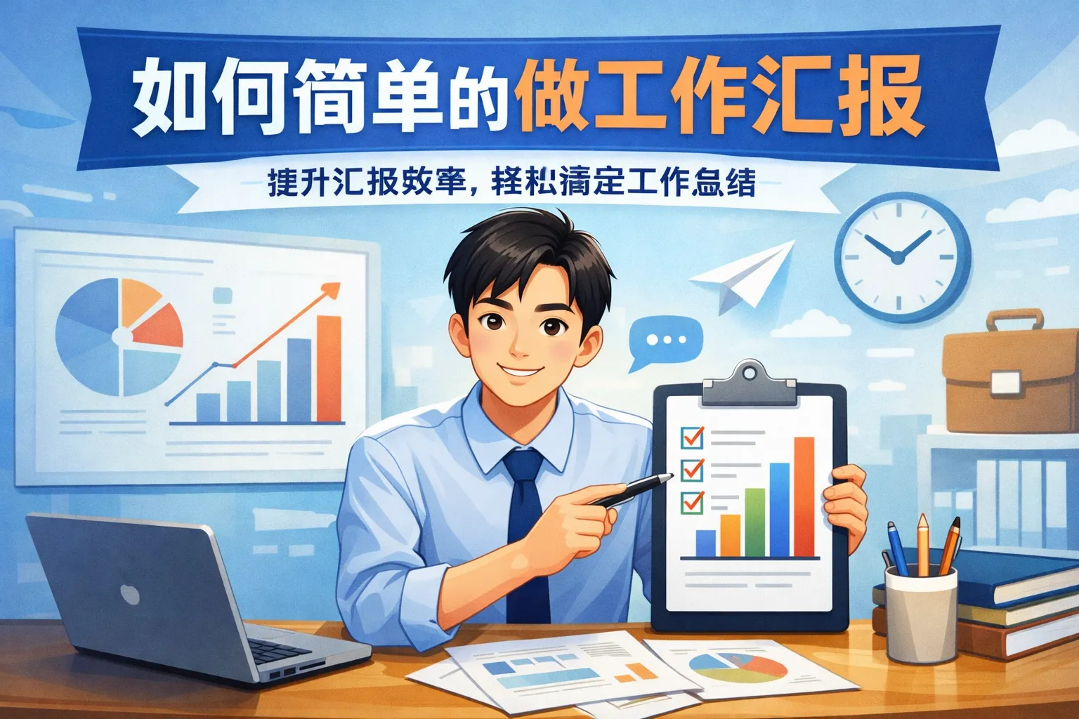 如何简单的做工作汇报