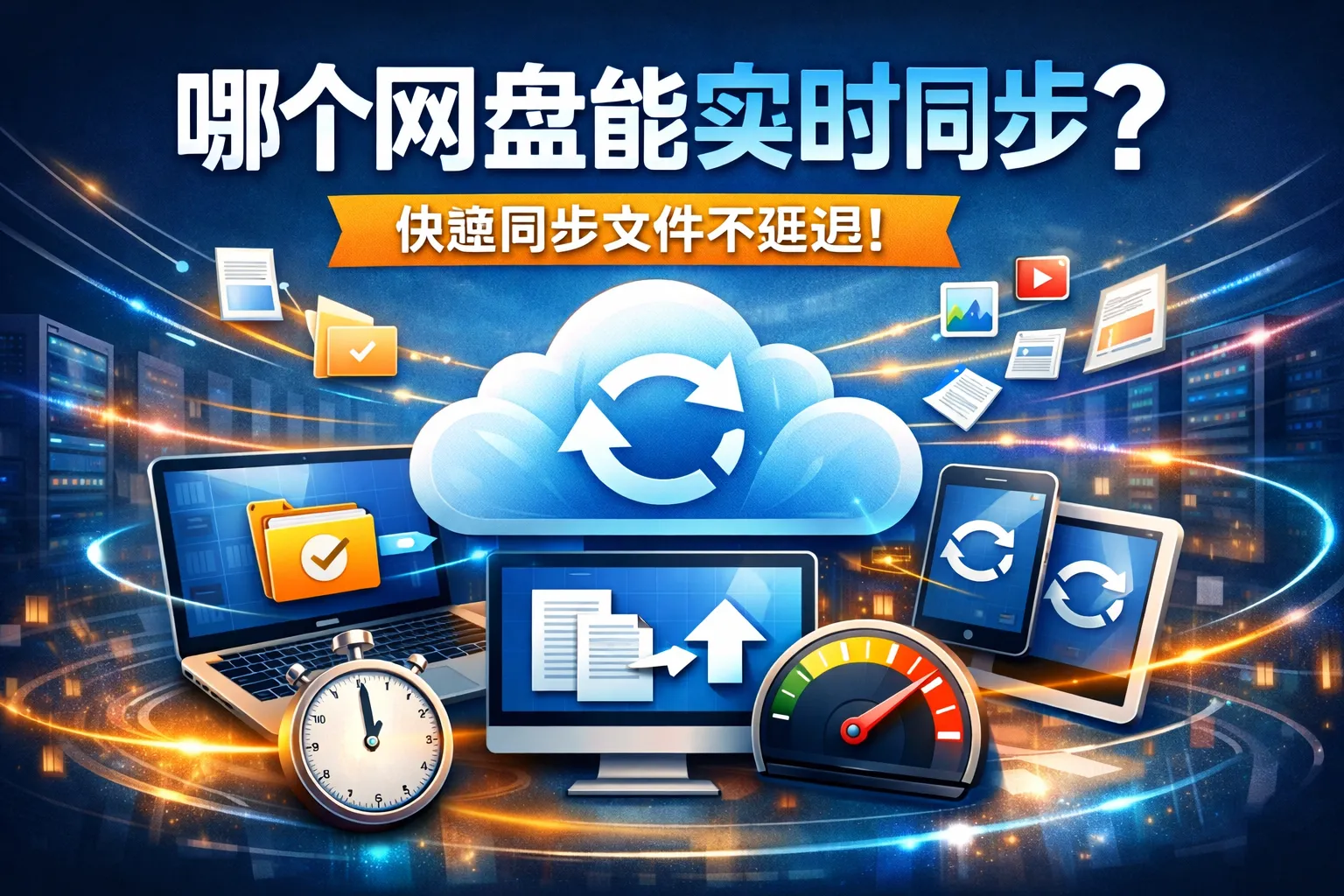 哪个网盘能实时同步