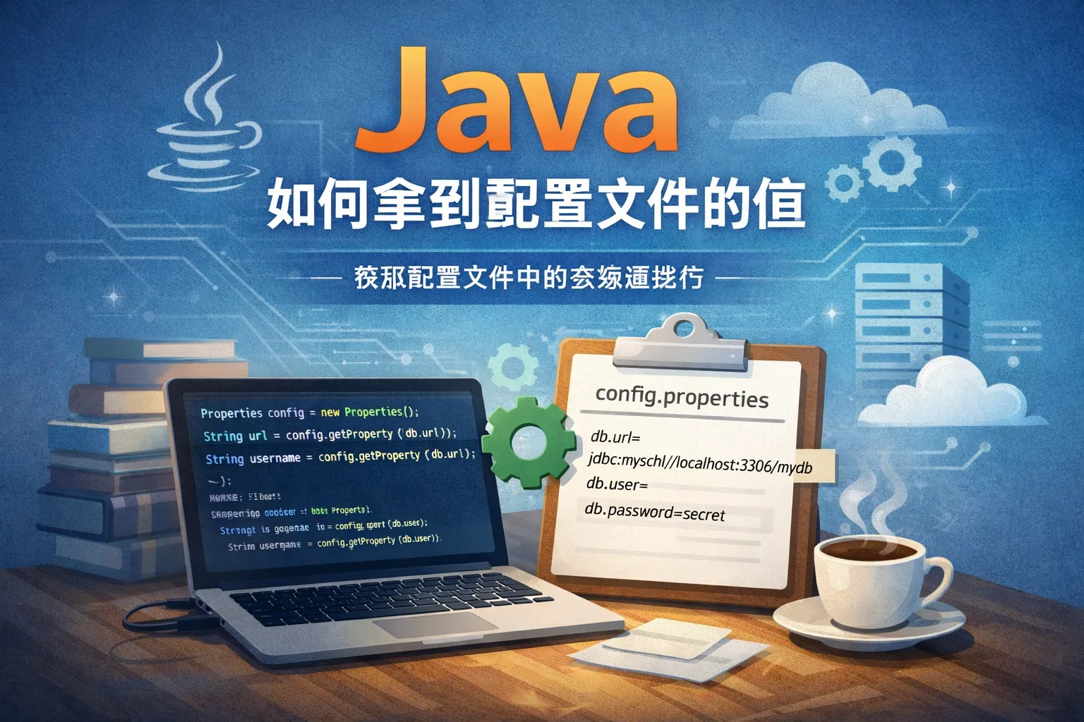 java如何拿到配置文件的值