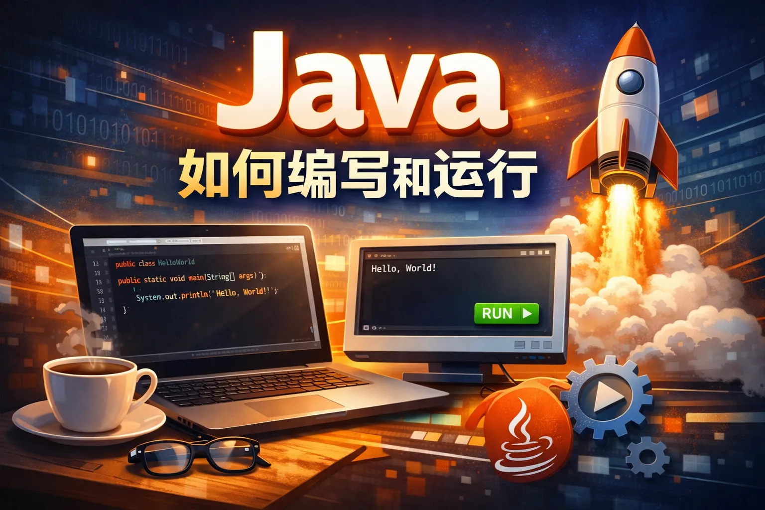 java如何编写和运行