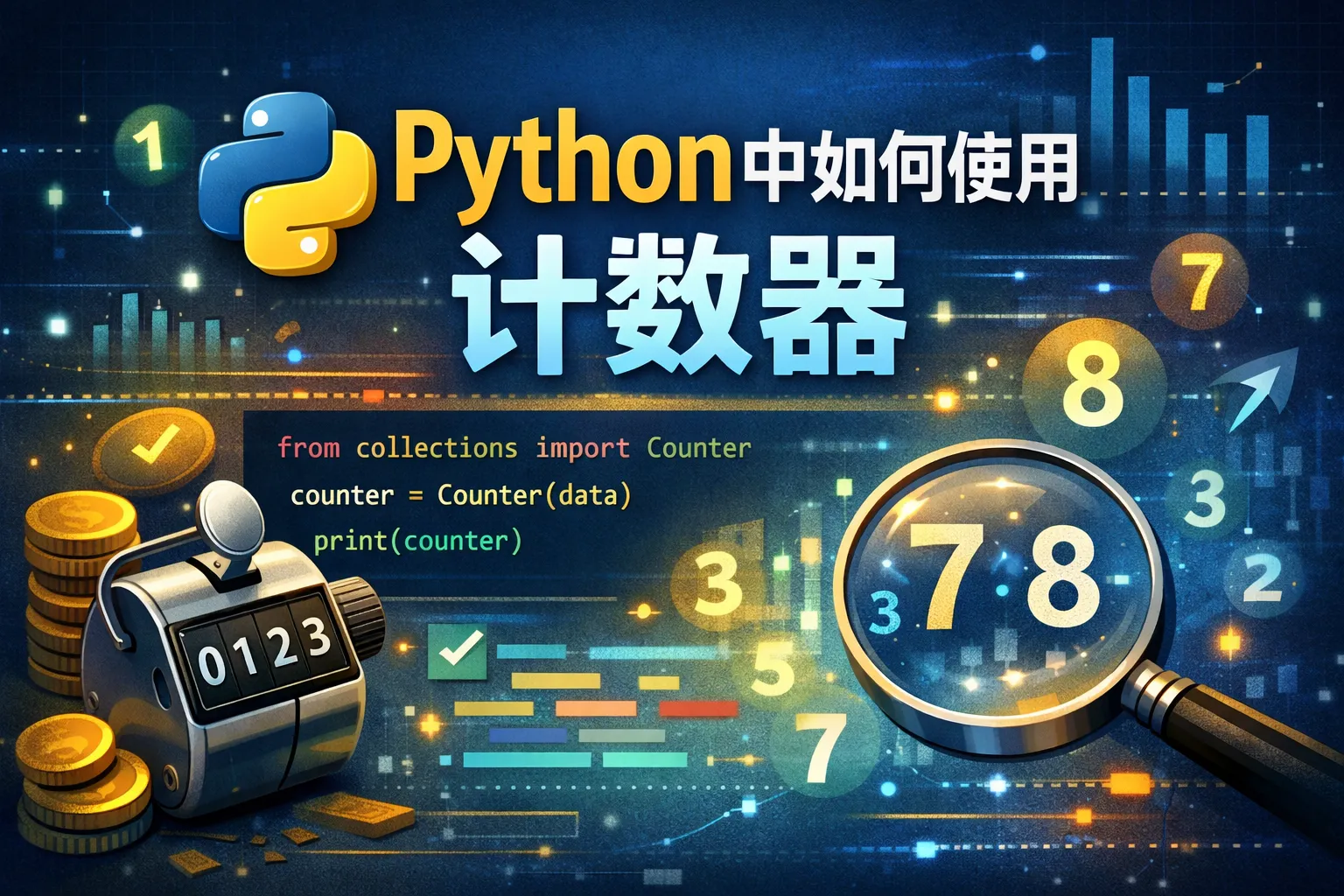 Python中如何使用计数器