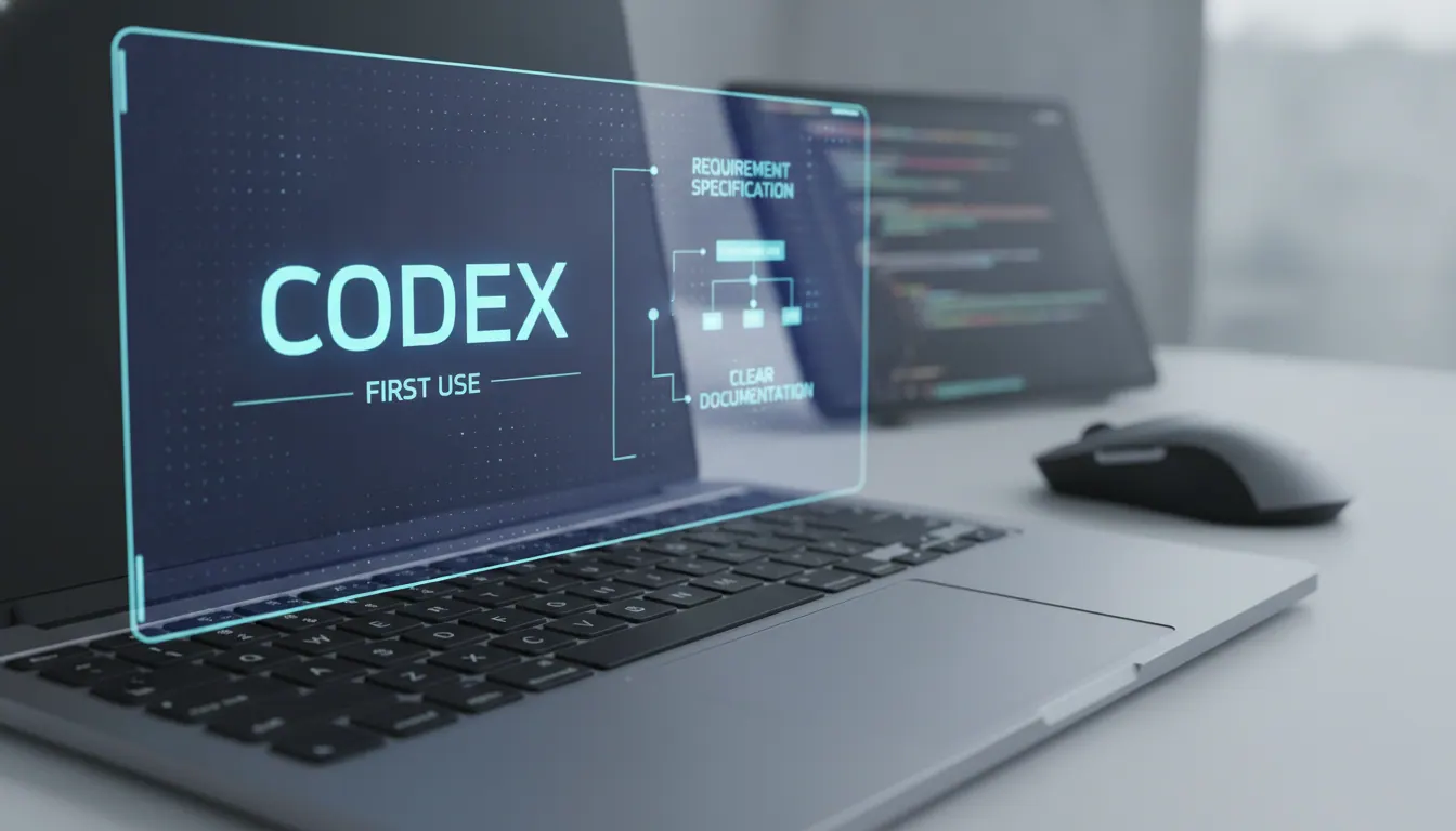 Codex Ap Codex第一次使用怎样写清楚需求