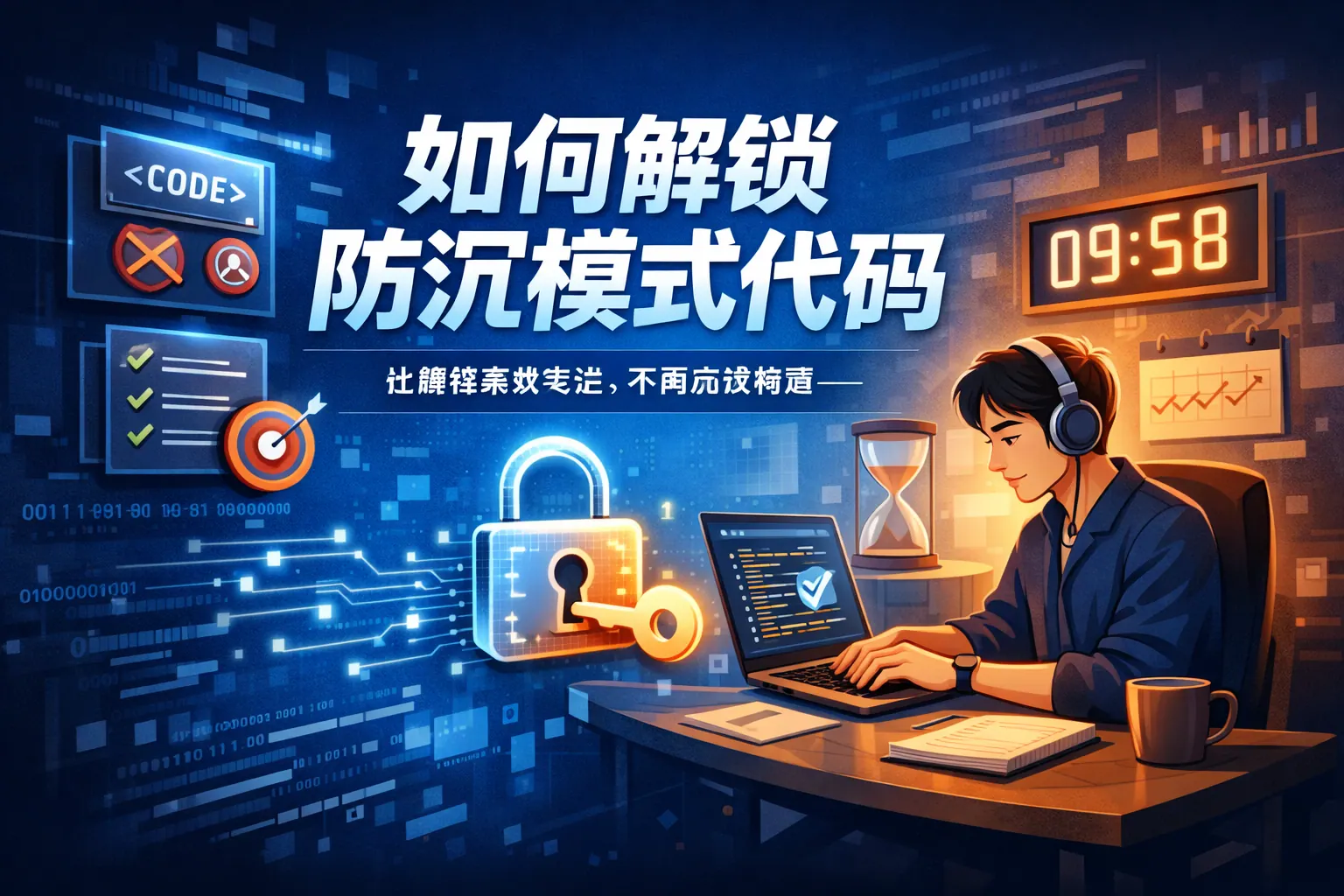 如何解锁防沉模式代码