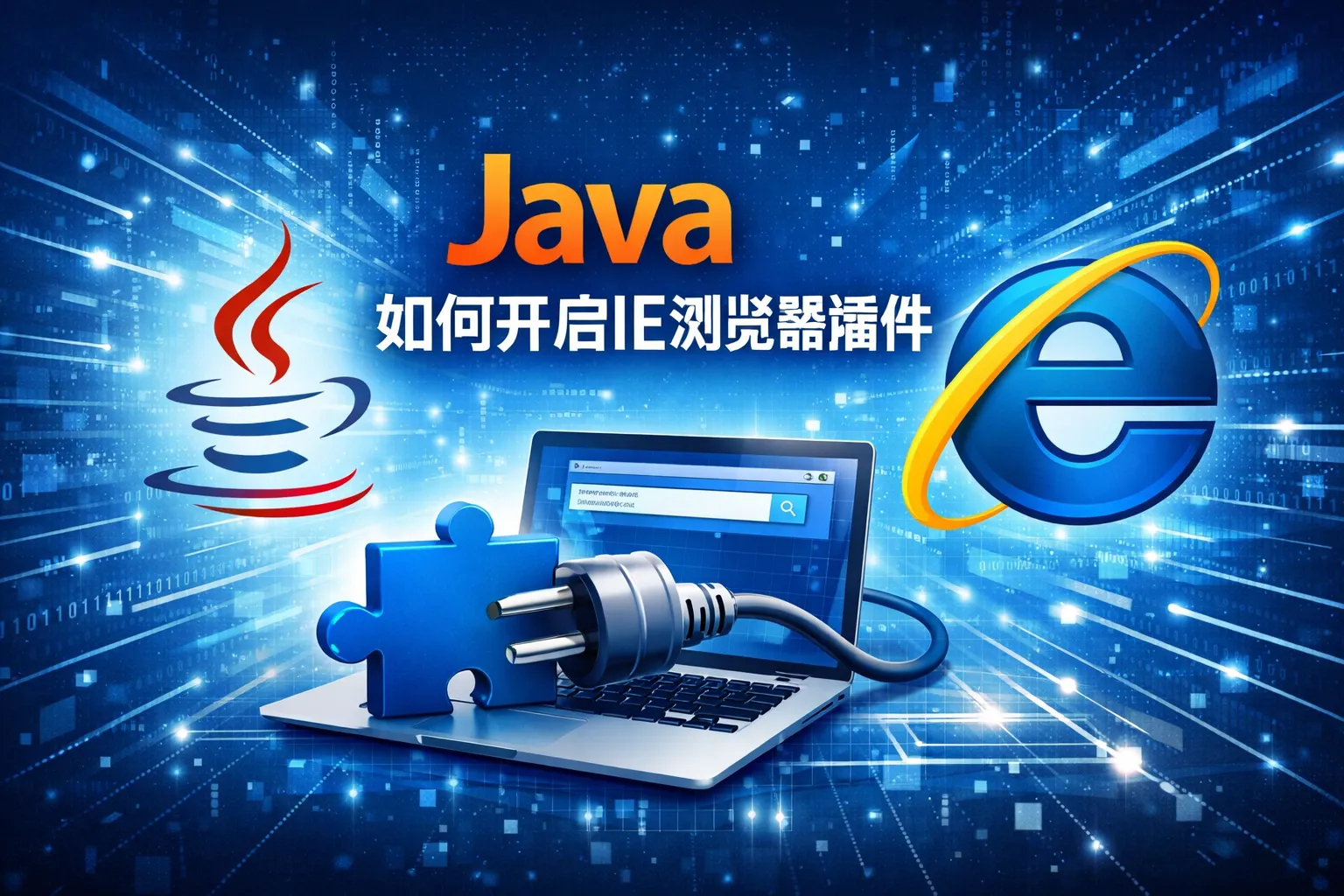 java如何开启ie浏览器插件