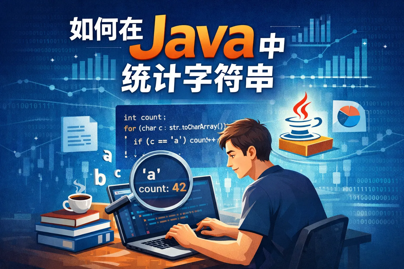 如何在java中统计字符串