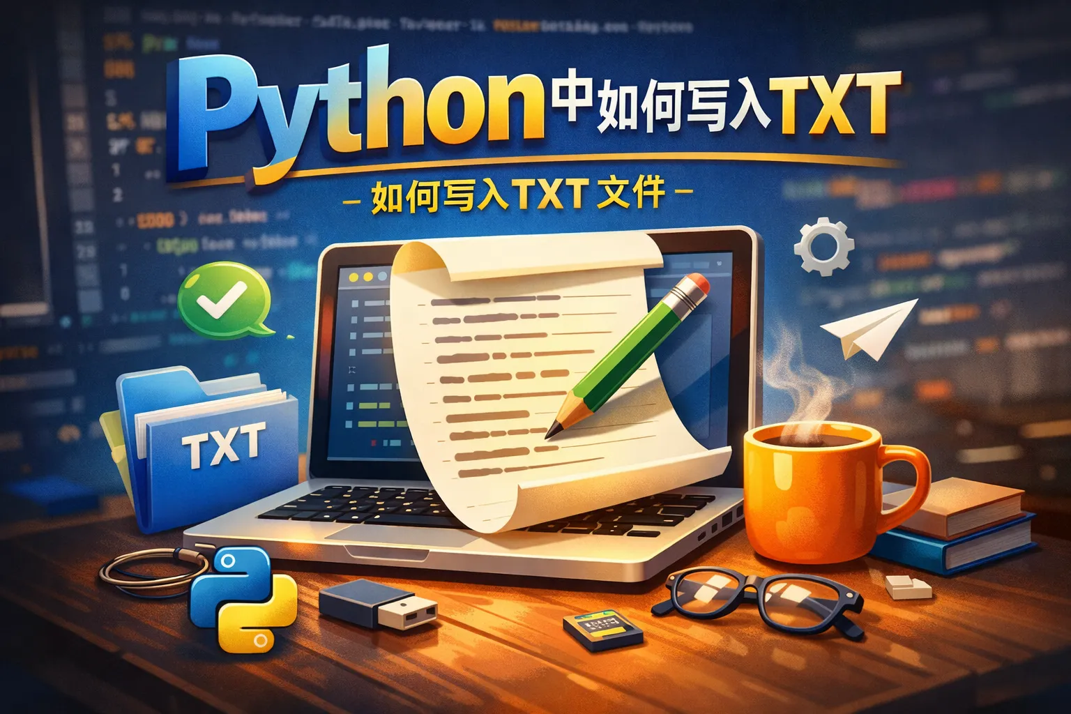 python中如何写入txt