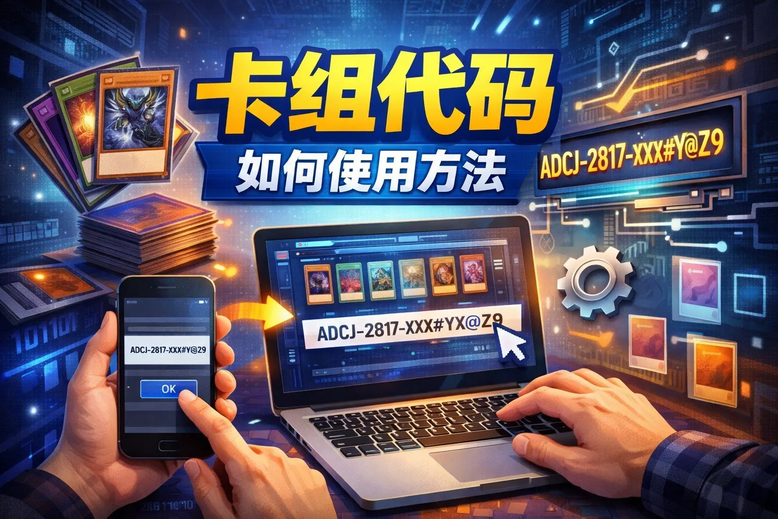 卡组代码如何使用方法