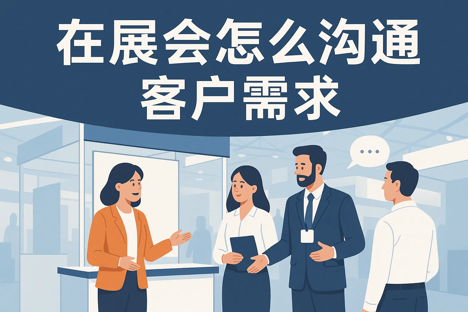 在展会怎么沟通客户需求