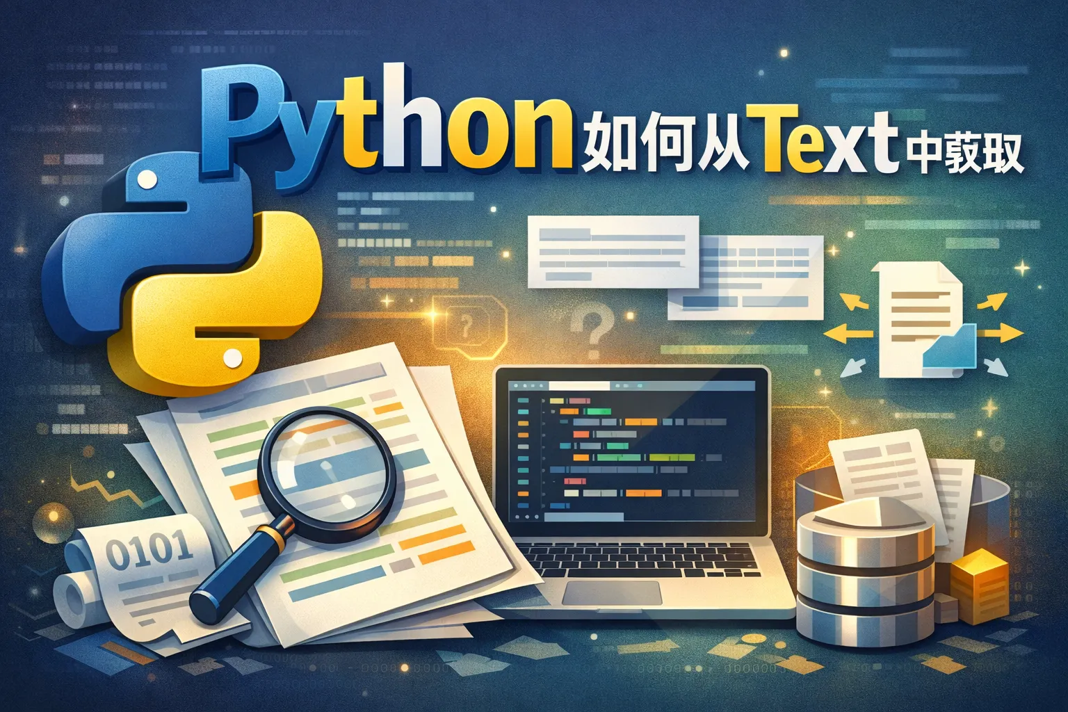 python如何从text中获取