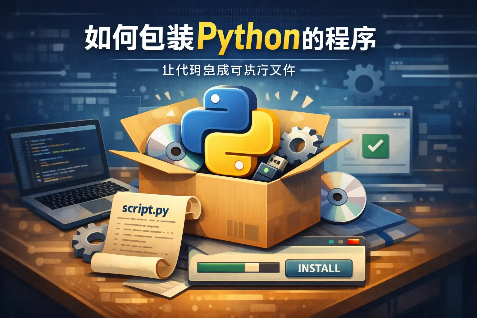 如何包装python的程序