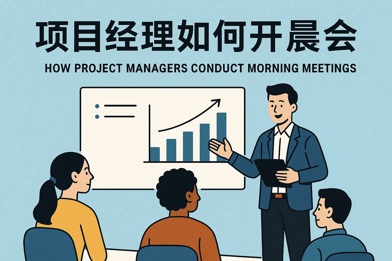 项目经理如何开晨会