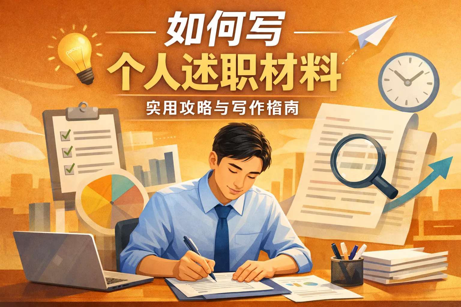 如何写个人述职材料