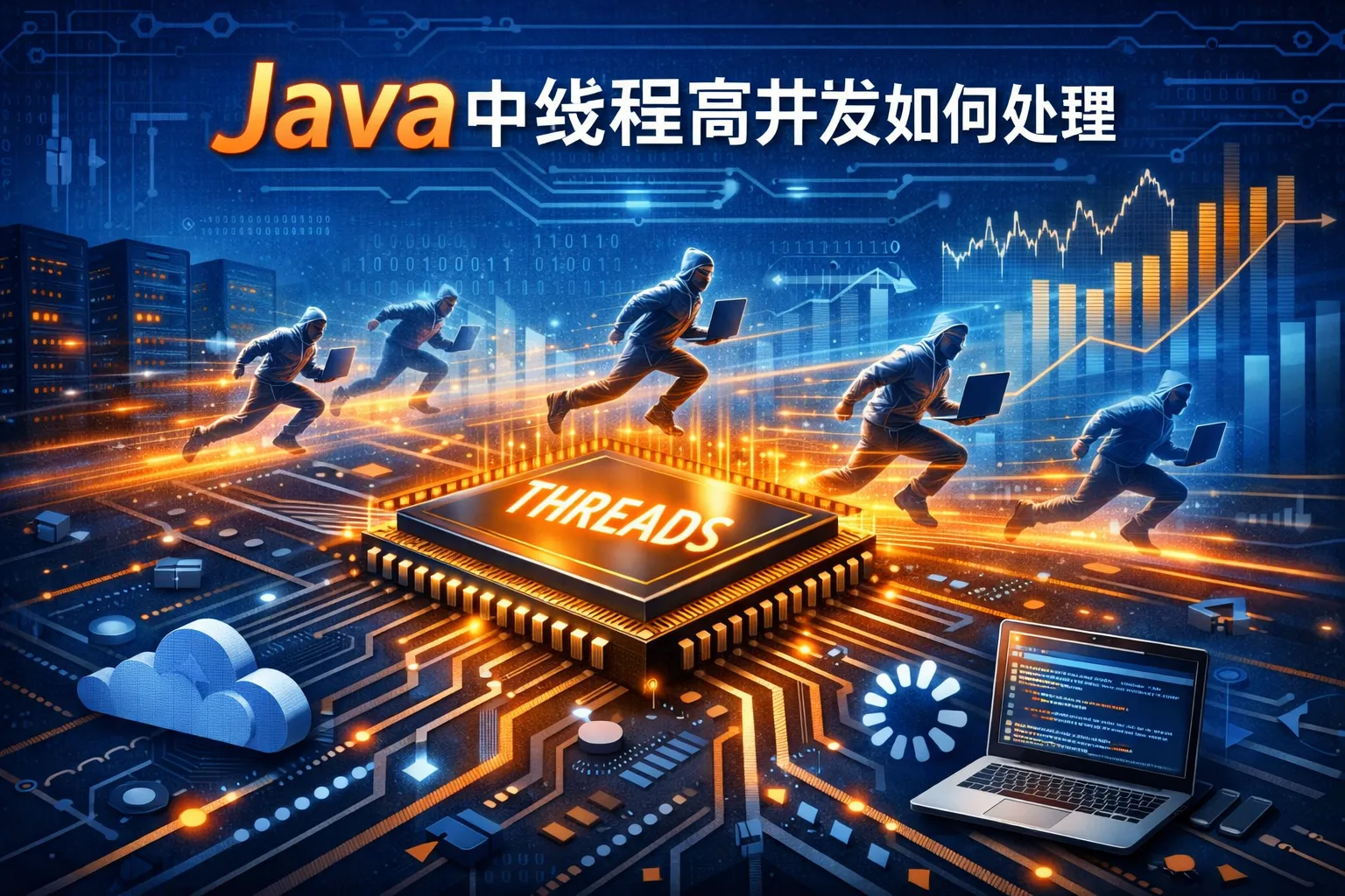 java中线程高并发如何处理