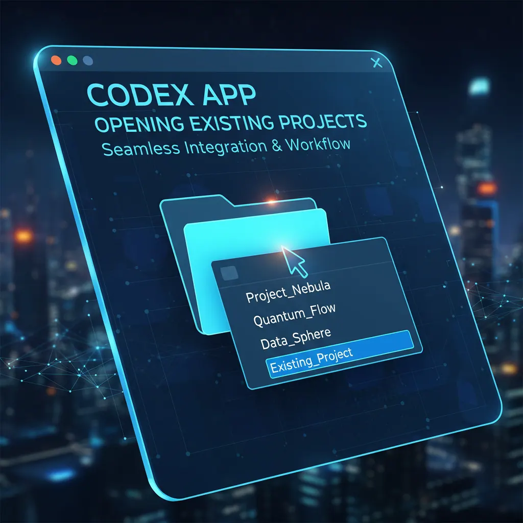 Codex Ap Codex App 怎么打开已有项目
