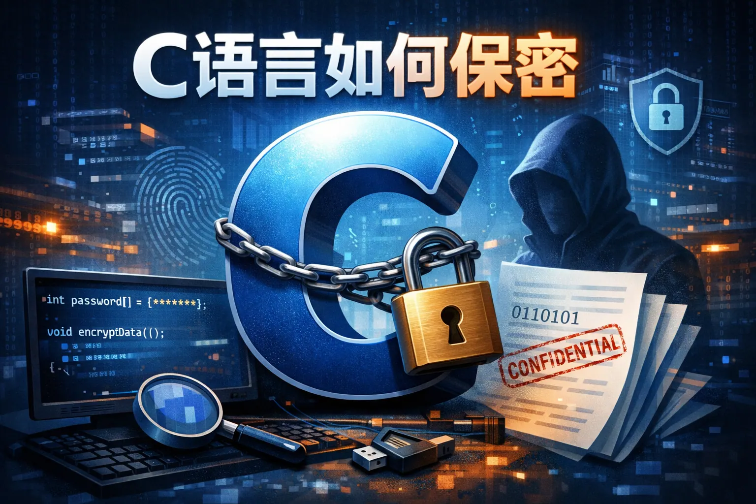 c语言如何保密
