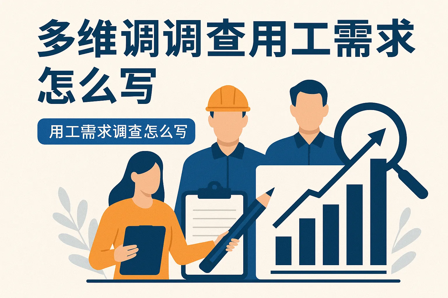 多维调查用工需求怎么写