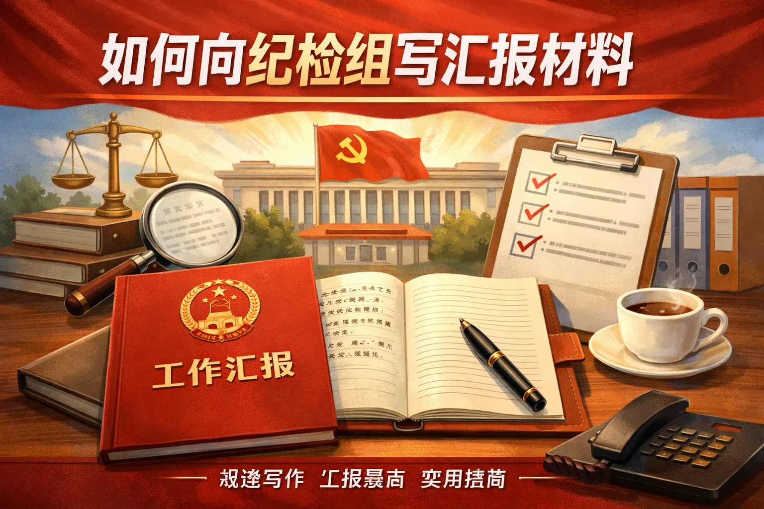 如何向纪检组写汇报材料