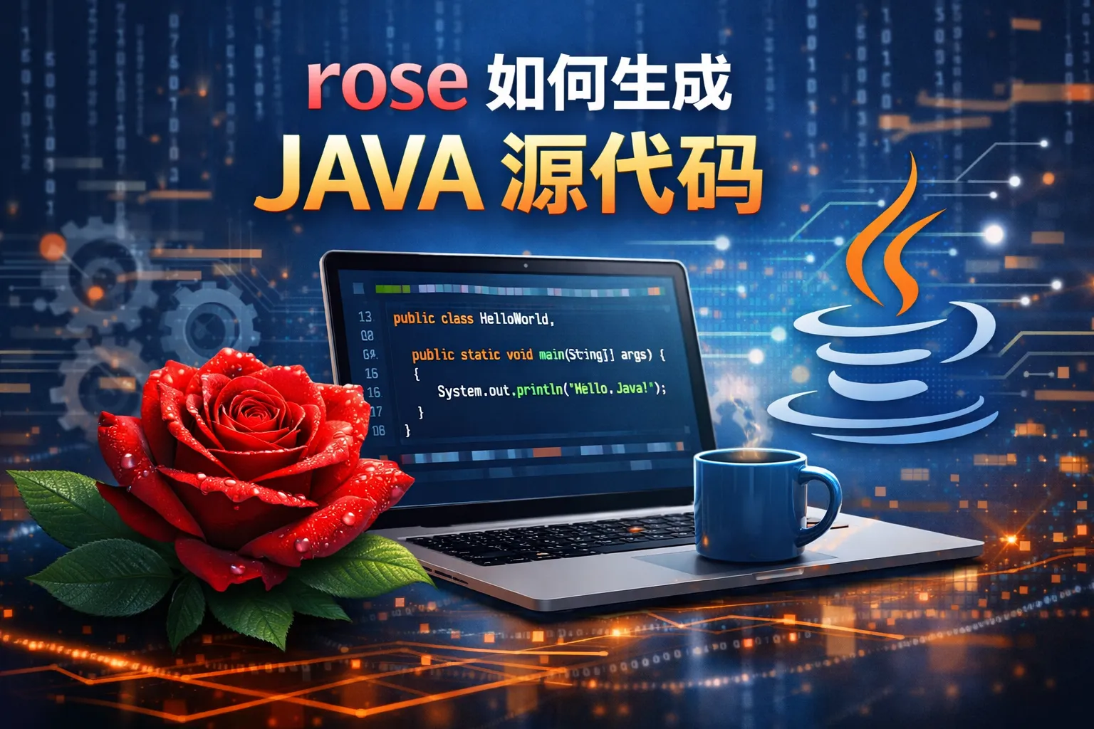 rose如何生成JAVA源代码