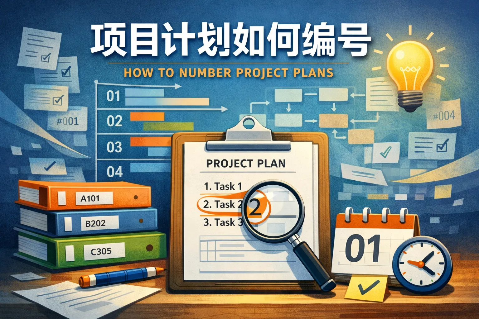 项目计划如何编号