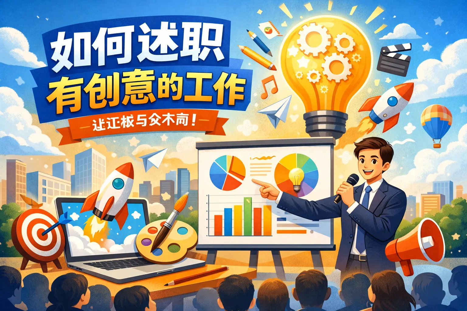 如何述职有创意的工作