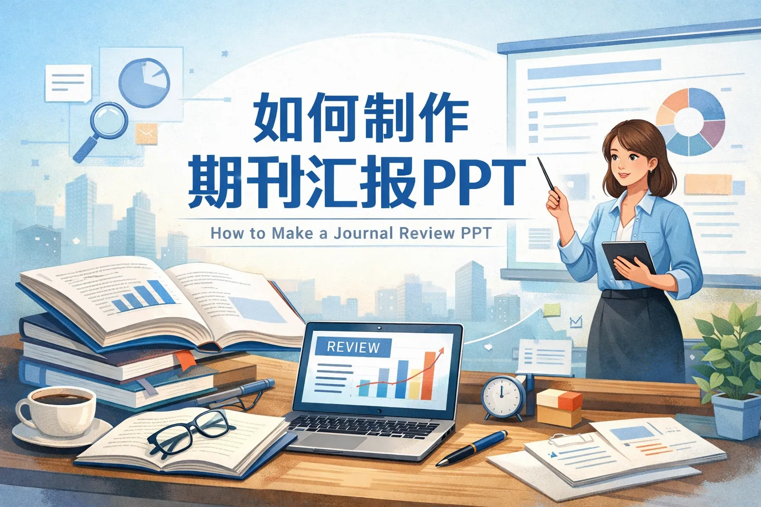 如何制作期刊汇报ppt