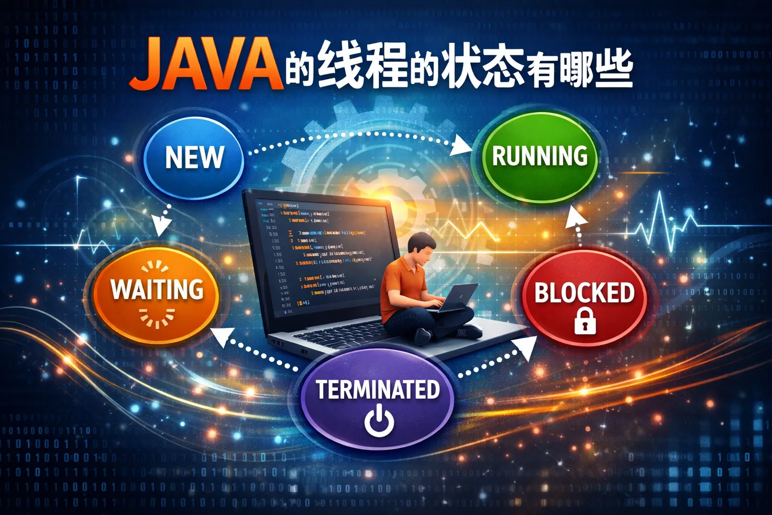 java的线程的状态有哪些