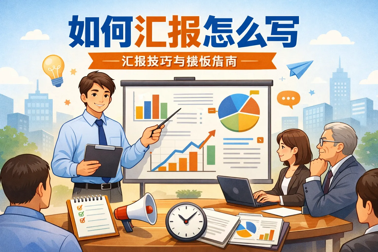 如何汇报怎么写