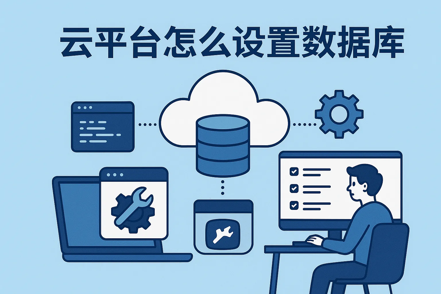云平台怎么设置数据库