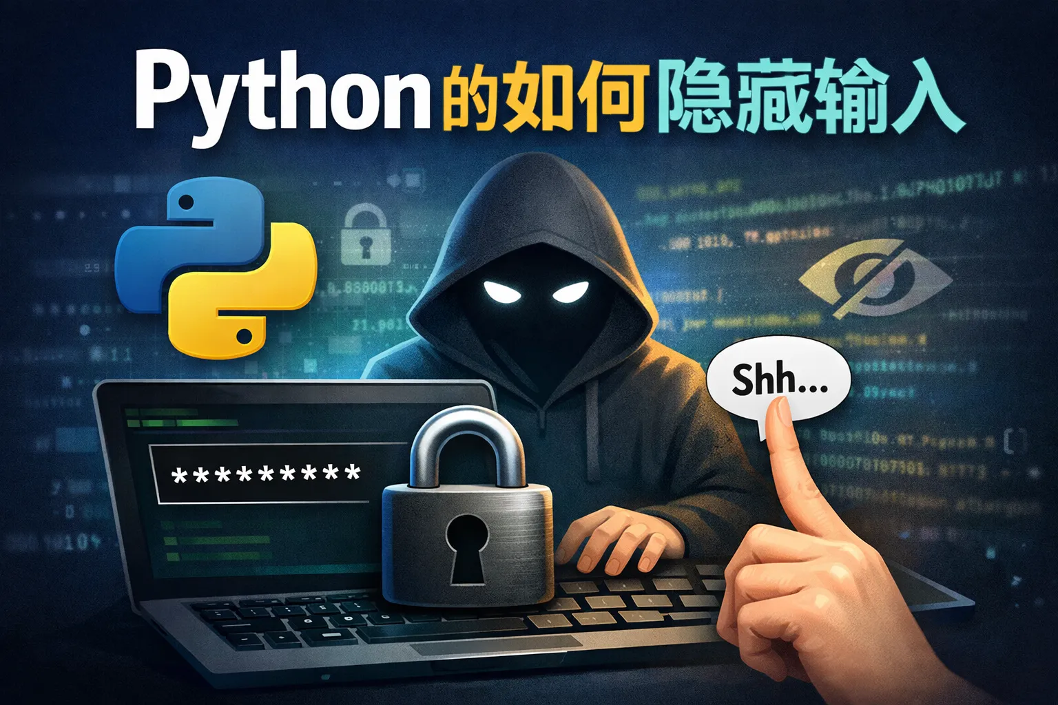python的如何隐藏输入