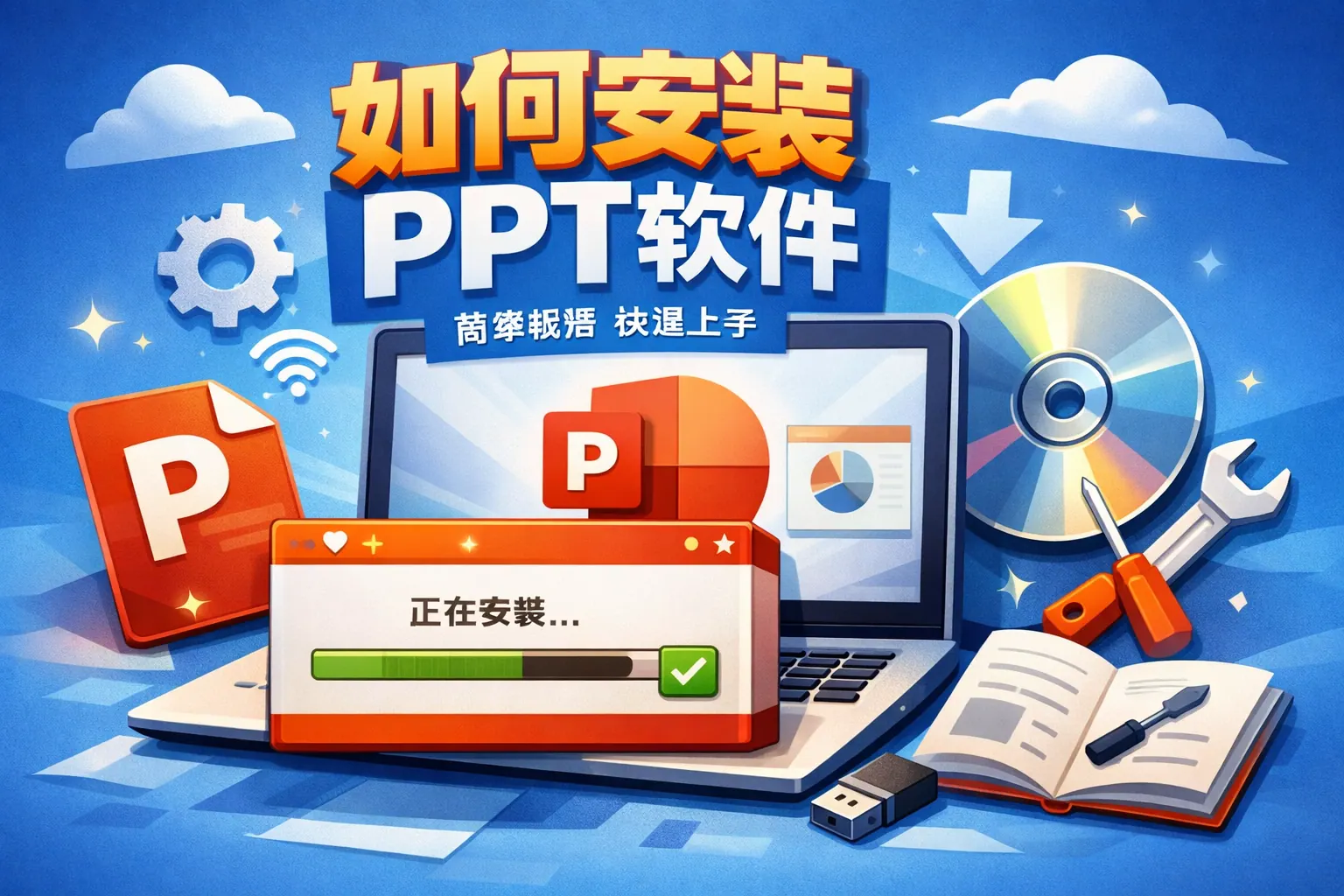 如何安装ppt软件