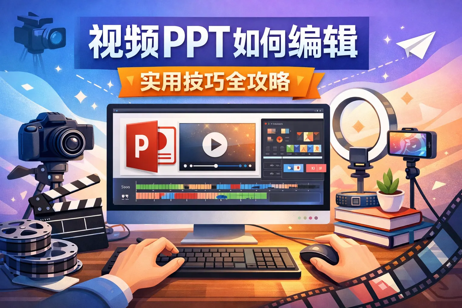 视频ppt如何编辑