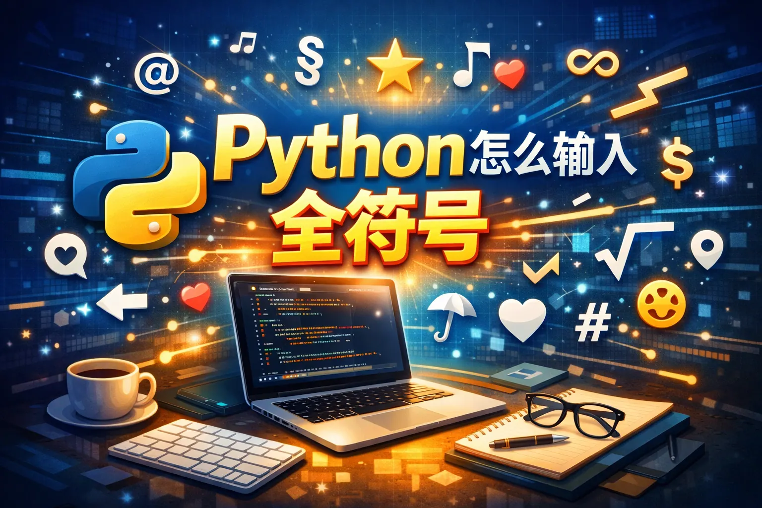 python怎么输入全符号