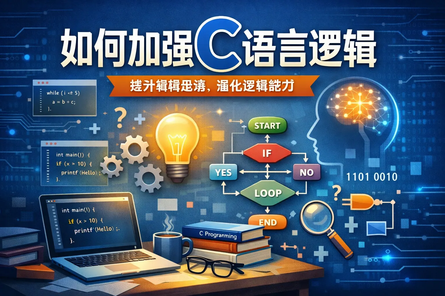 如何加强c语言逻辑