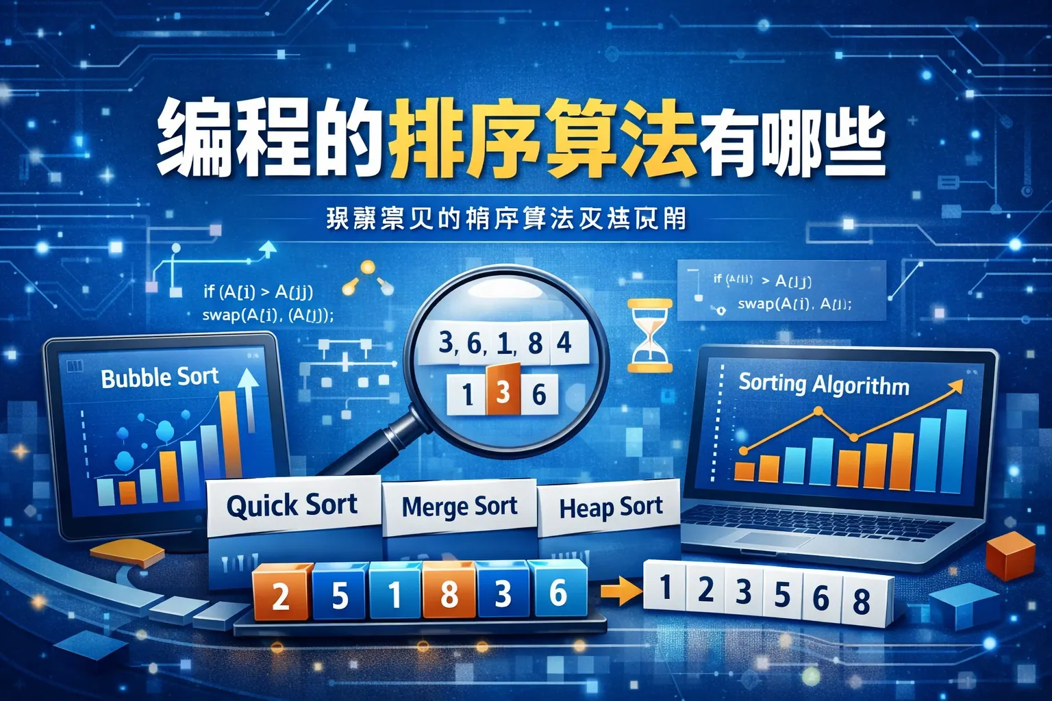 编程的排序算法有哪些