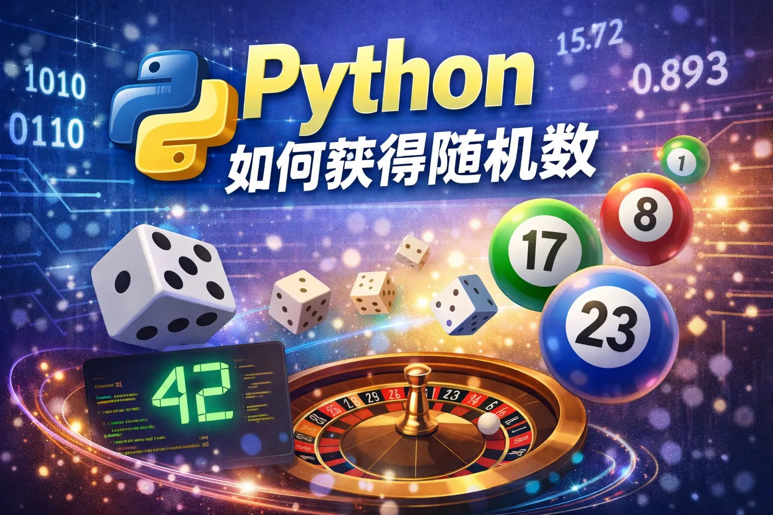 python如何获得随机数