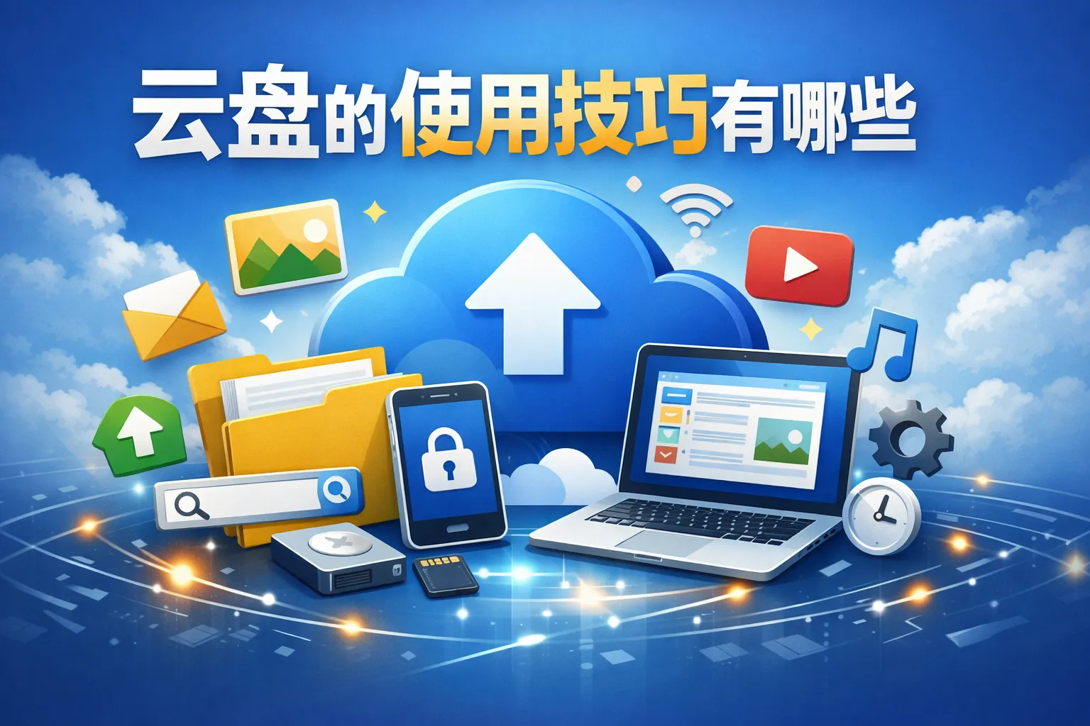 云盘的使用技巧有哪些