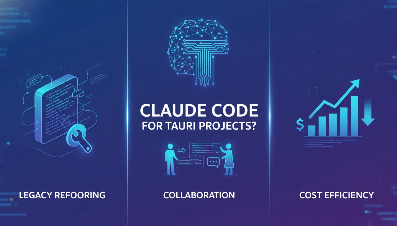 Claude Code 适合 Tauri 项目吗？从重构老代码、协作和成本看适用边界
