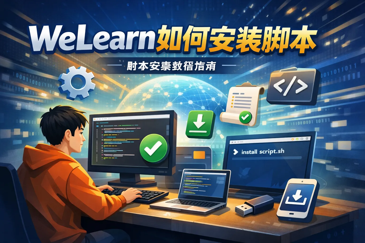 welearn如何安装脚本