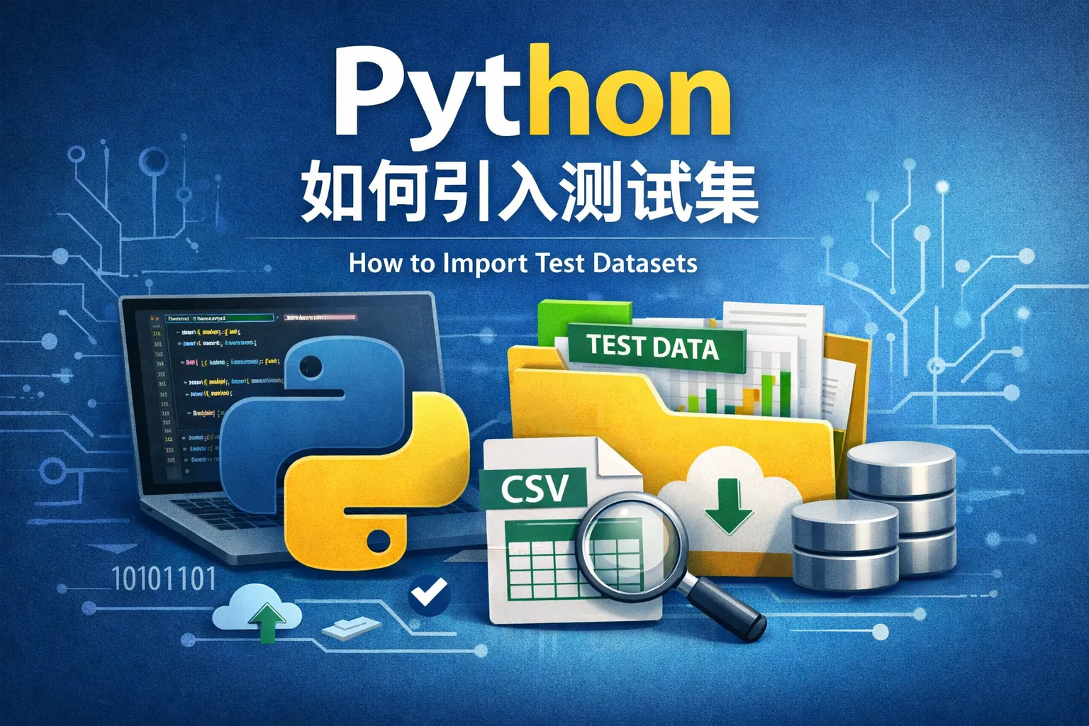 python如何引入测试集