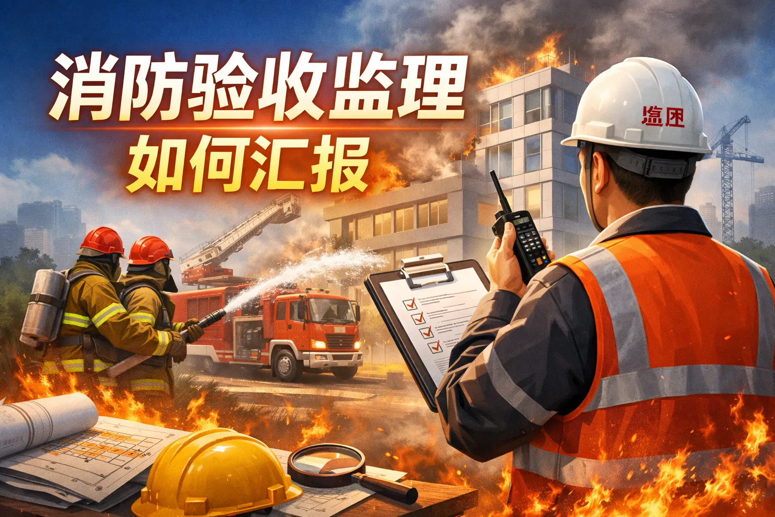 消防验收监理如何汇报